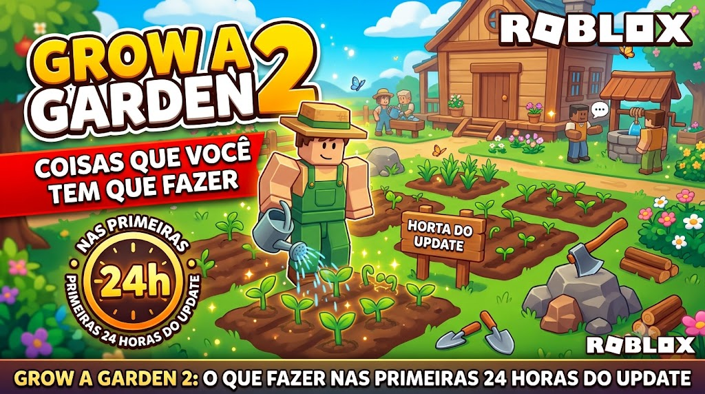 5 Coisas Que Você Tem Que Fazer No Grow A Garden 2 Nas Primeiras 24 Horas Do Update